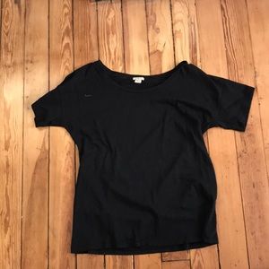 Black J Crew T-shirt size Small